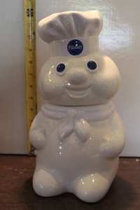 lot 9933 image: 1988 Pillsbury Doughboy Cookie Jar