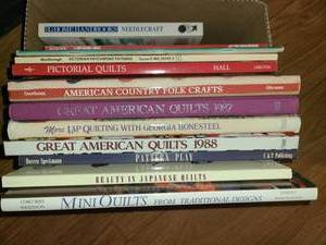 lot 1095 image: Quilting BOOKS