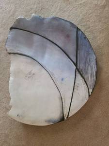 lot 1170 image: Unglazed Art Decor...Pottery....Made by Judy Dove..local Wichita Artist