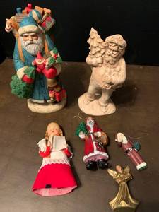 lot 2138 image: Christmas statues
