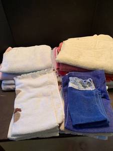 lot 2195 image: Beach towels bath towels and hand towels