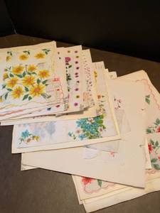 lot 2235 image: Handkerchief samples