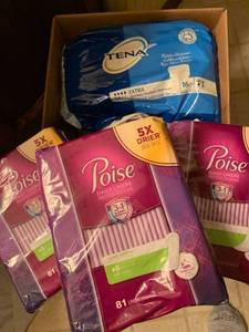lot 2255 image: Adult diapers in liners