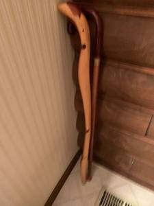lot 2256 image: Walking stick and cane