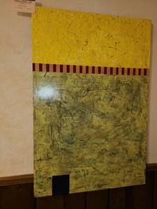 lot 3006 image: Beeswax. Acrylic on Panel by Matthew Hilyard 35.5 x 24