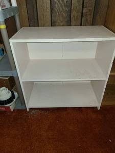 lot 3030 image: 2 Shelf Bookcase 30 x 30 x 15