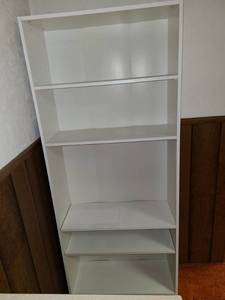 lot 3032 image: 5 Shelf Bookcase. 72 x 30 x 12