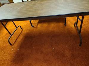 lot 3040 image: 6 Ft. Collapsible Table...