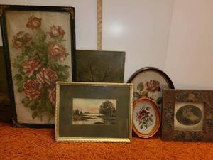 lot 3048 image: 6 Vintage  Framed Photos
