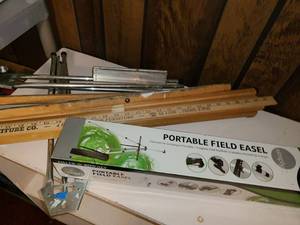 lot 3103 image: Artist Supplies. Easels. Total of 4