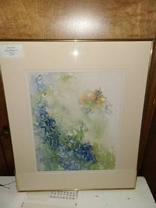 lot 3120 image: Water Color by Betty Sieler 30 x 25