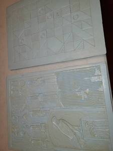 lot 3130 image: Large Molds. Total of 2pcs.