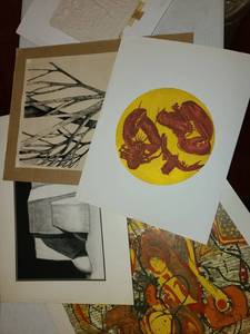 lot 3137 image: 5 Pcs. of Various Art