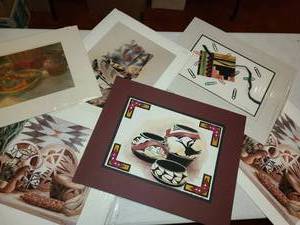 lot 3139 image: 6 pcs. of American Indian Art