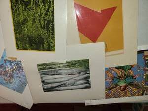lot 3145 image: 5 pcs. of Various Art