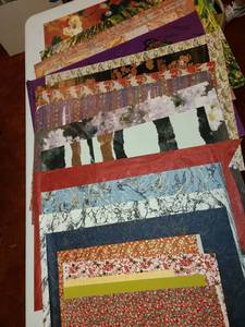 lot 3163 image: 20 pieces of Pretty Paper