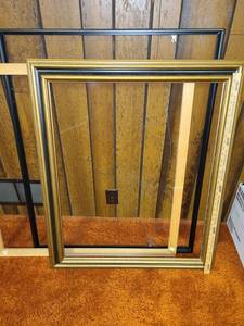 lot 3246 image: 3 Large Frames. NO Glass