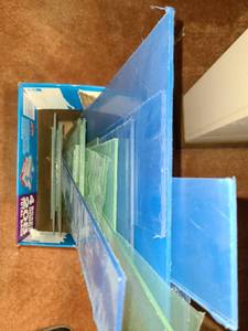 lot 3302 image: Plexiglass. Box of various Sizes and Shapes