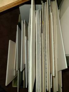 lot 3322 image: Foam Core Boards. Several Pieces