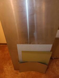 lot 3327 image: Metal Pieces of Scrap. 8 pcs. Approximately 48 tall