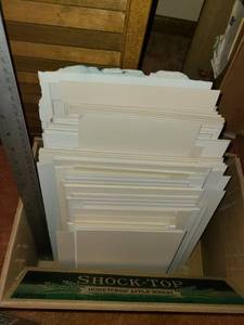 lot 3331 image: Mat Boards. Various Sizes