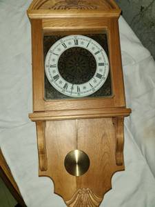 lot 3404 image: Wall Clock. Battery Operated. Approximately 23 tall
