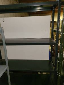 lot 3412 image: Metal Shelf. 72 x 36