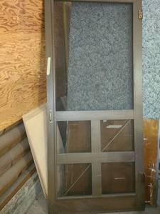 lot 4020 image: Screen Door 80.5 tall x 3ft. wide x 1