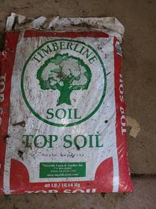 lot 5037 image: 1 Bag TIMBERLINE SOIL Top Soil 40 lb.