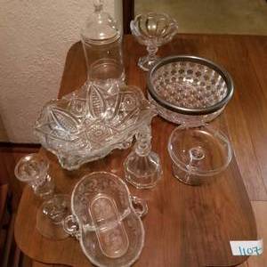 lot 1114 image: 10 Pcs. Various Glass