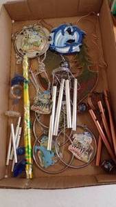 lot 9340 image: ASST. WIND CHIMES