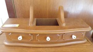 lot 9351 image: DRESSER TOP STORAGE