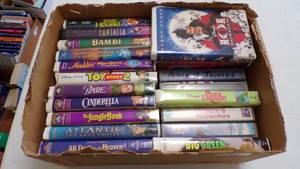 lot 9404 image: VHS TAPES