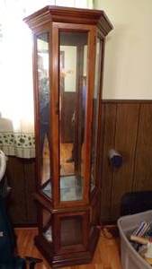lot 9435 image: CURIO CABINET