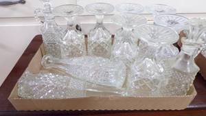 lot 9456 image: WEXFORD GLASSWARE