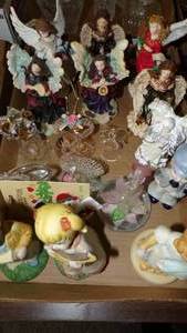 lot 9529 image: ANGEL FIGURINES