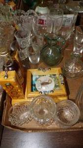 lot 9531 image: MISC. GLASSWARE