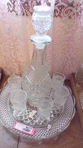 lot 9577 image: WEXFORD DECANTER SET
