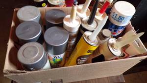 lot 9644 image: PAINT, CAULK, ETC.