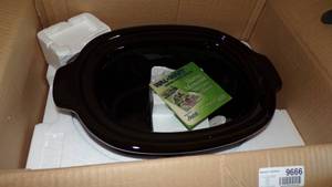 lot 9666 image: NEW CROCK POT BOWL