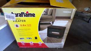 lot 9671 image: DURAFLAME HEATER - APPEARS NEW