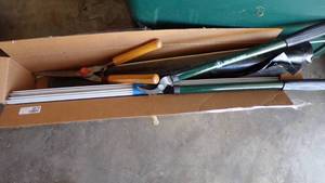 lot 9676 image: YARD TOOLS ETC.