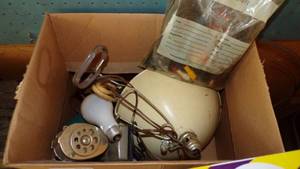 lot 9689 image: CLAMP LIGHT, ETC.