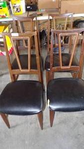 lot 9693 image: 4 DINING CHAIRS