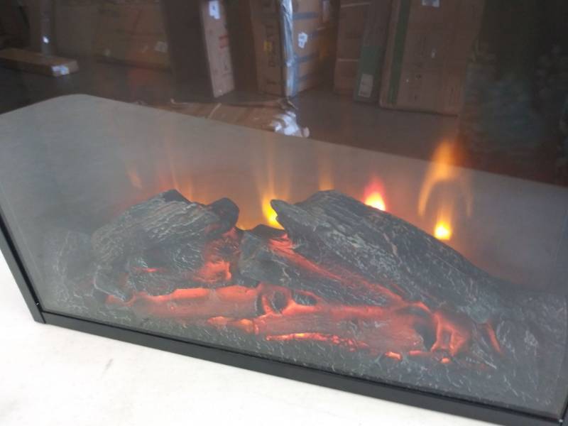 Altra Electric Fireplace Insert (Model F18V66L) With Or Without Heat -  Tested u0026 Working | Sunday Funday Truckload Auction - Bedding-Furniture-  Patio Cushions-Carpets and More- RV Stabilizer and MORE! | Equip-Bid