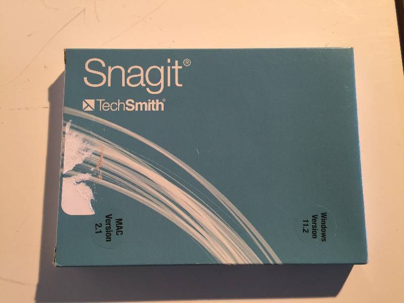 lot 3091 image: New Techsmith snagit windows 11.2 mac 2.1