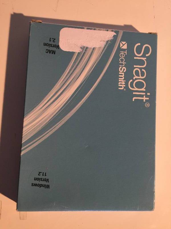 lot 3092 image: New Techsmith snagit windows 11.2 mac 2.1