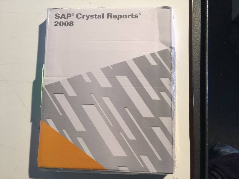 lot 3099 image: New SAP crystal reports 2008
