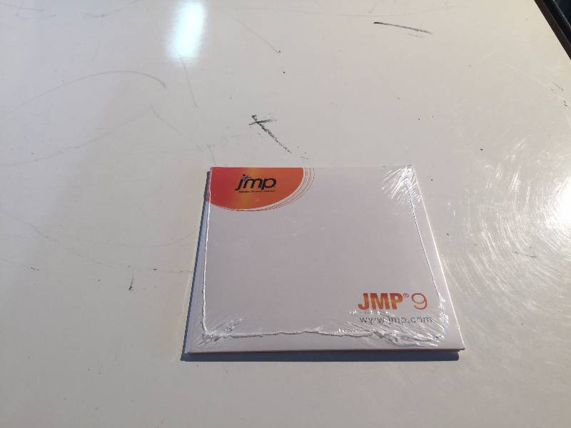 lot 3168 image: JMP 9 Softhware