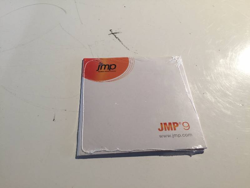 lot 3171 image: JMP 9 Softhware